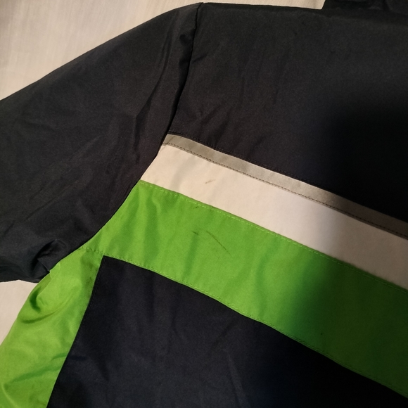 LONDON FOG Boys' Active Jacket Winter Coat Navy Blue, green and silver S 4T - Picture 8 of 9